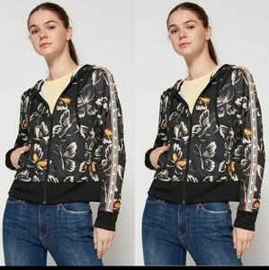 New Adidas Womens FARM Rio Butterfly Abstract Prin